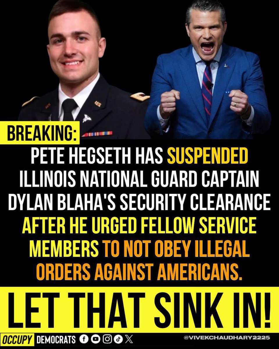 Hegseth needs to go. 😡