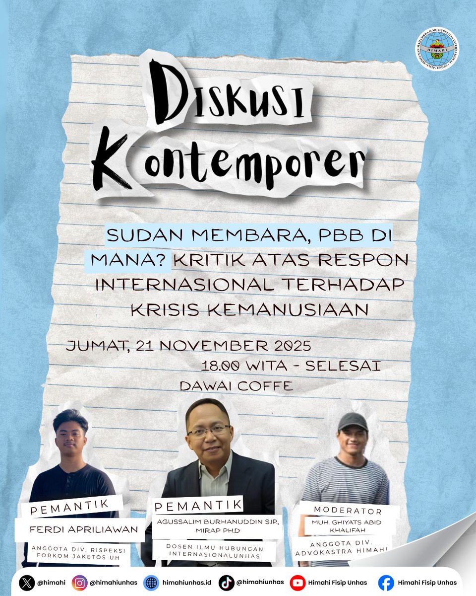 HIMAHI FISIP UNHAS tweet media