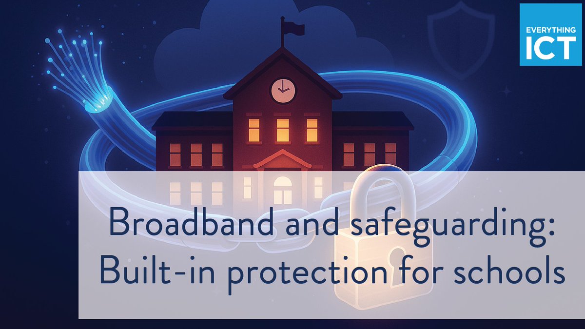 Everything_ICT's tweet image. 🔐 Modern broadband does more than deliver speed. It’s also a frontline defence for:
✔ Content filtering
✔ Activity monitoring
✔ Data security
Is your current network equipped to keep students safe?
Find out more: everythingict.org/school-broadba…

#SafeSchools #BroadbandForEducation…