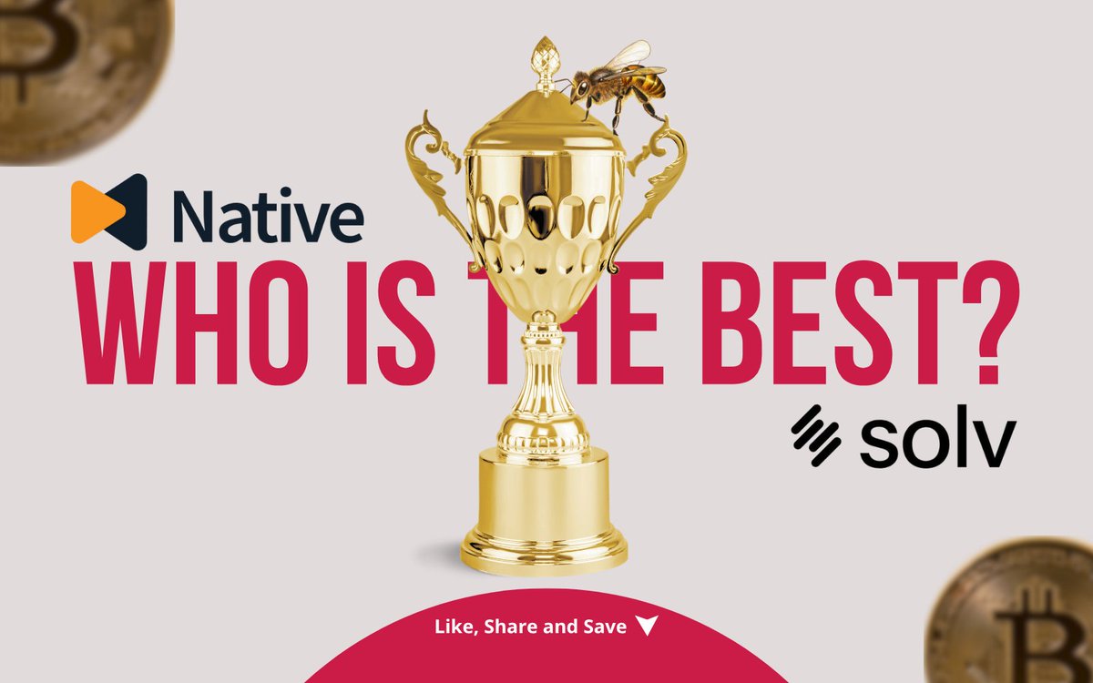 XFelipeKazutoX's tweet image. 📊 What are the main differences between Native and Solv? 📊

@goNativeCC is a cutting-edge protocol built on @ikadotxyz technology and hasn’t launched yet but have you ever stopped to think about the giants it will have to compete against? Let’s do a quick analysis of one of…