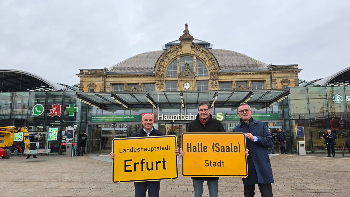 Mietvertrag für Berliner Bahntower läuft aus: Halle (Saale) und Erfurt bewerben sich um Konzernzentrale der Deutschen Bahn und hoffen auf bis zu 3000 Jobs

dubisthalle.de/halle-saale-be…