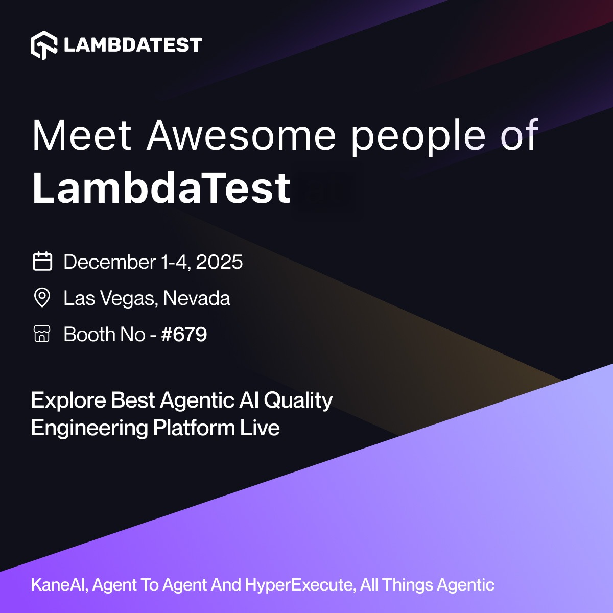 There is NO alternative to LambdaTest.

Here’s why:

Because everyone else is still building tools…
and LambdaTest already built the future.

Everyone is stuck in “automation,” “low-code,” “AI-assisted,” “framework-compatible,” “browser farm,” “device grid,” “visual testing,”
