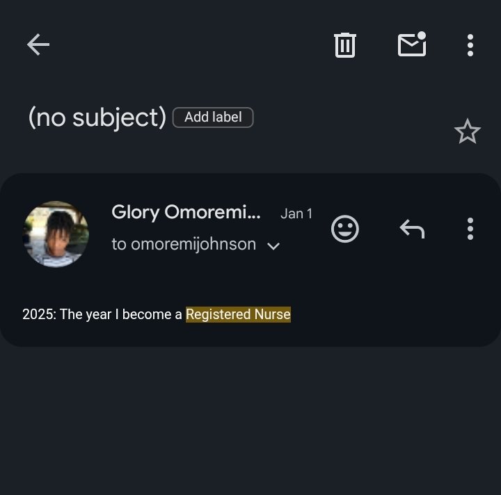 Glozziee's tweet image. Allow me to reintroduce myself ✨🫱🏻‍🫲🏽

GLORY OMOREMI ADEOLA-JOHNSON (RN).