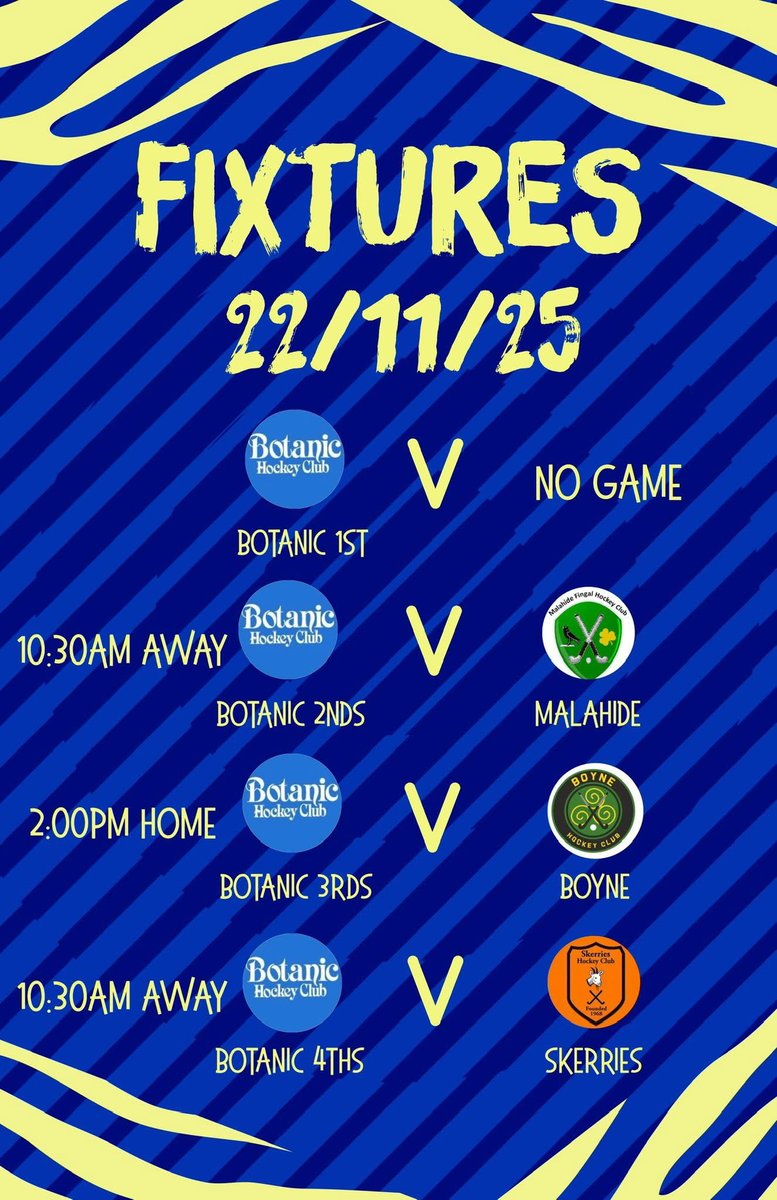 Botanic Hockey Club tweet media