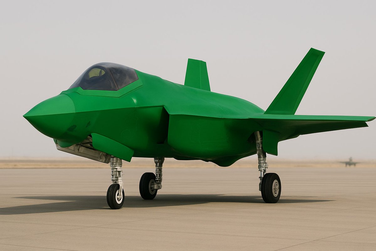 اف ٣٥ صارت سعودية 😍♥️