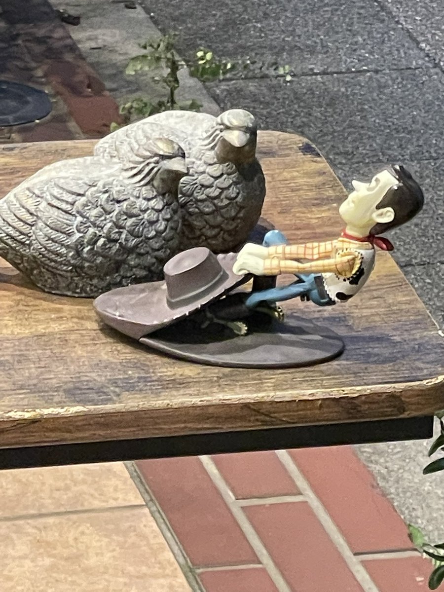 なんだこれ。ウッディ何してんだ