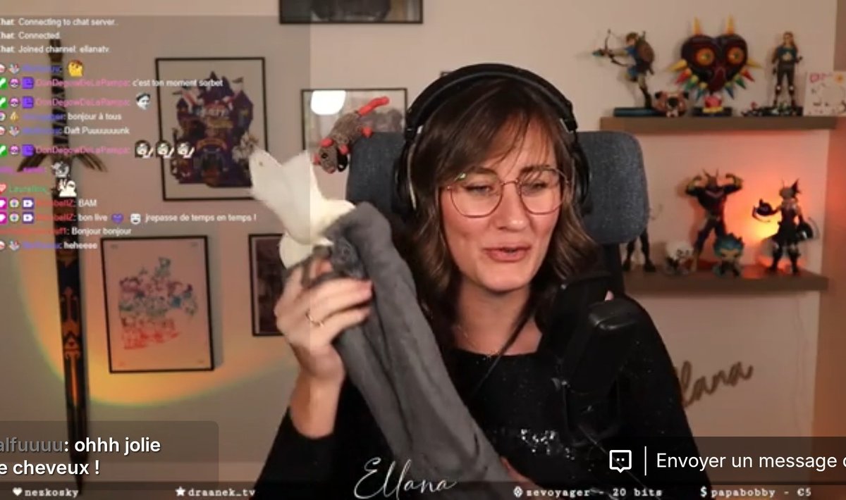 <a href="/EllanaTv/">EllanaTV ☀️</a> vous accompagne dans le stream sur <a href="/TwitchFR/">Twitch FR</a> !👋😘🥰