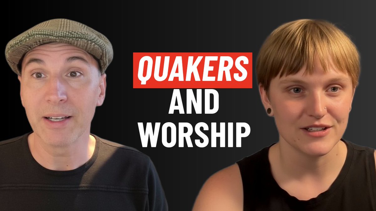 For anyone who has ever sat in silent worship and thought... well, anything! Centering is not always peaceful, but sticking with it is the practice. Listen to the full episode as we demystify the internal experience of waiting worship. 
friendsjournal.org/podcast/quaker… <a href="/friendsjournal/">Friends Journal</a>