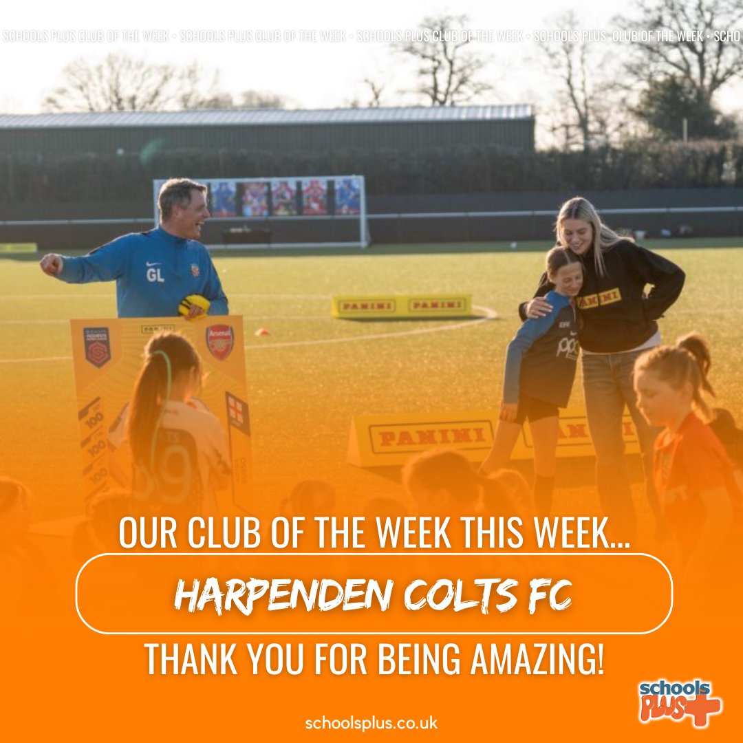 Check out Harpenden Colts FC, our club of the week! Thank you for booking with Schools Plus and giving back to schools. If you are looking to book, visit - bit.ly/3JgUwwN | <a href="/HarpendenColts/">Harpenden Colts FC</a> 

#schoolsplus #schoollettings #schoolhire