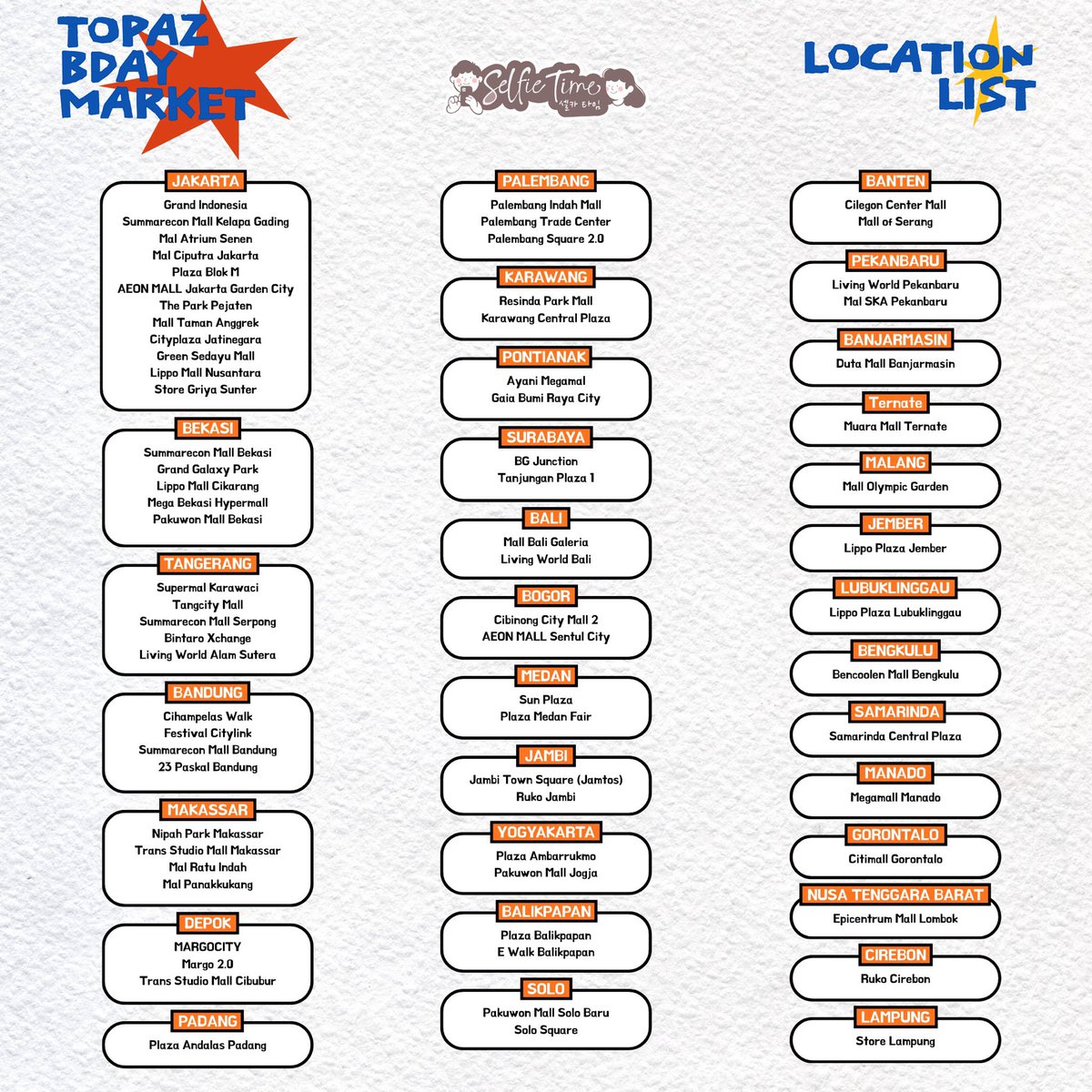 sandorokis's tweet image. 🎂TOPAZ BDAY MARKET🎂
Topaz bday market✨
Frame by @ozozo1298 &amp;amp; @Greenity.ve
🗓️ 20-03 Dec
📍@selfietimeid
let’s celebrate Hongjoong dan Wooyoung birthday 💕
Please kindly tag @ozozo1298 on X, @Greenity.ve and @atiny_kalsel on IG 🐱
#Topazbdaymarket #Wooyoung #Hongjoong #ATEEZ
