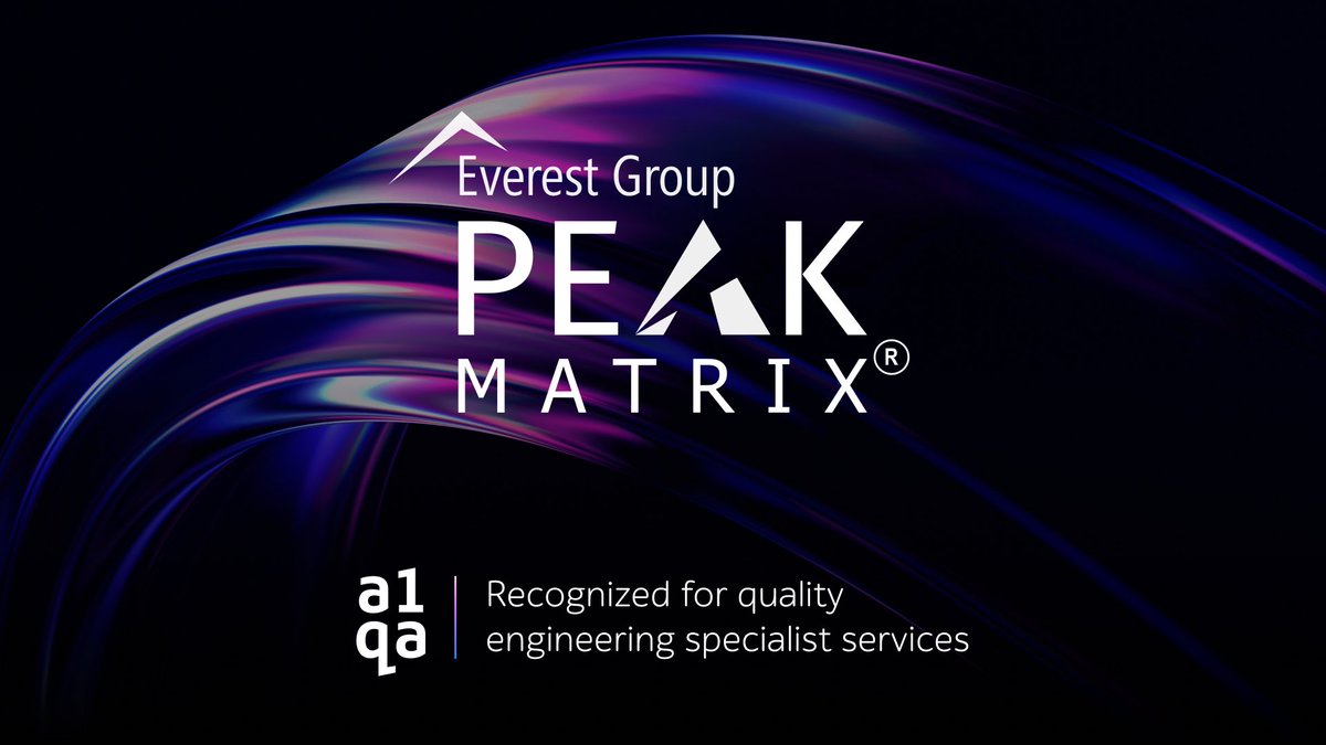 A1QA_testing's tweet image. a1qa is proud to have participated in the ISG Provider Lens 2025 study on AI-driven ADM services, sharing how we:    
🤖 apply AI w/human oversight  
📈 deliver measurable outcomes  
📋 keep governance simple and transparent  
 Read more: hubs.ly/Q03TYg0g0