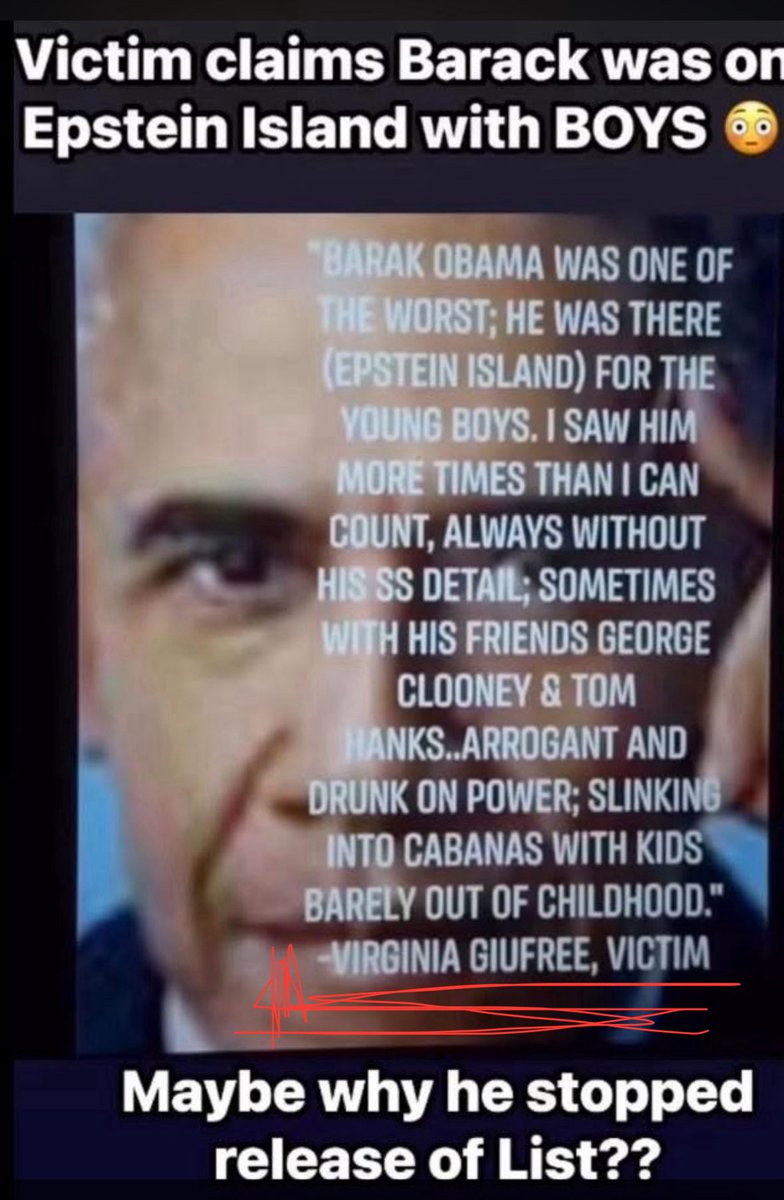 WindroseNotes's tweet image. x.com/jefffrost/stat…
Watch this video
While Democrats try so Hard to Incriminate Trump 
They Hid Among Their  Own OBama was on PDiddy/ Kappy's  &amp;amp; Epstein's Lists 
I want Arrests