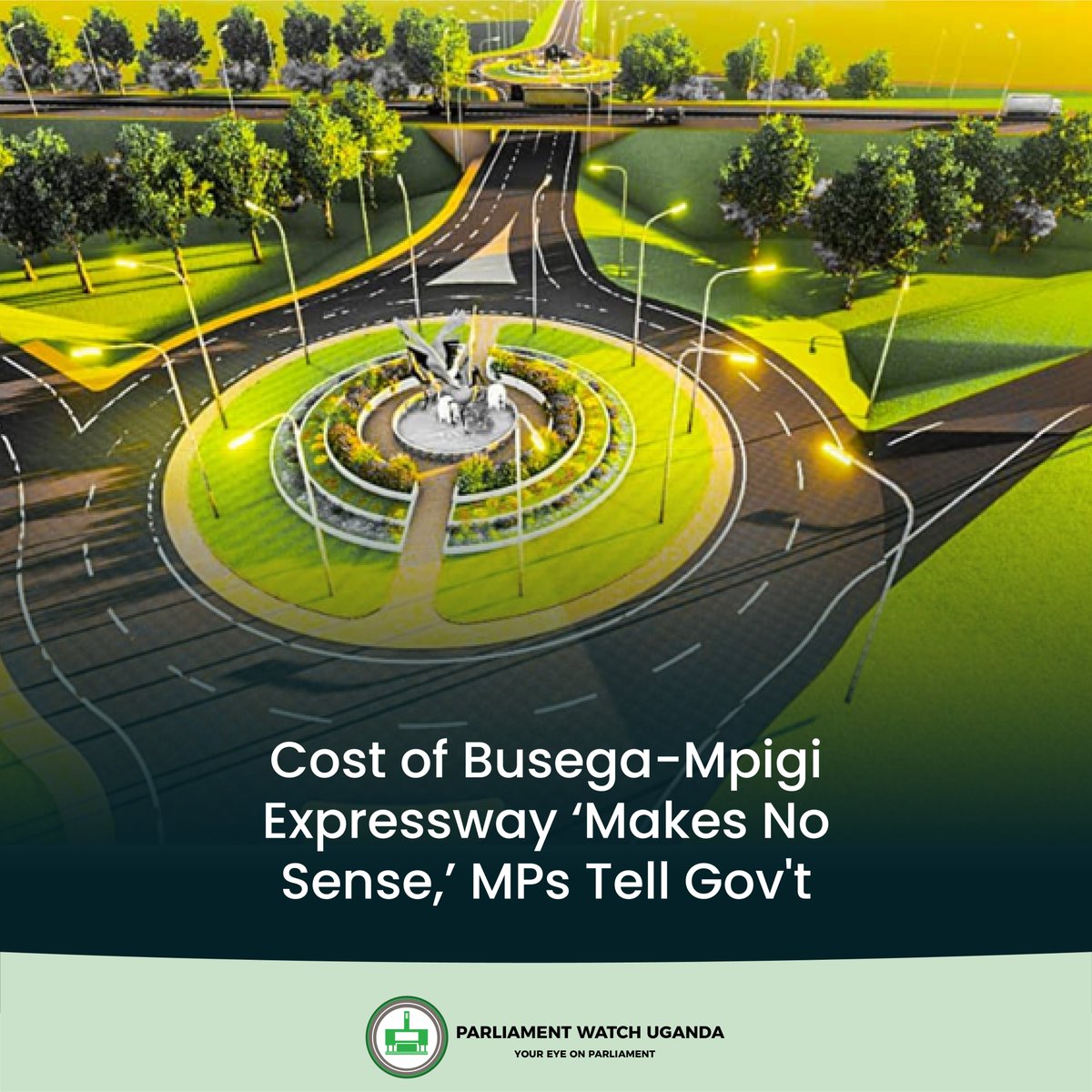 pwatchug's tweet image. Cost of Busega-Mpigi Expressway ‘Makes No Sense,’ MPs Tell Gov&apos;t
🔗parliamentwatch.ug/news-amp-updat…
#PwatchUpdates #CEPAProgramming #YourEyeonGovernment