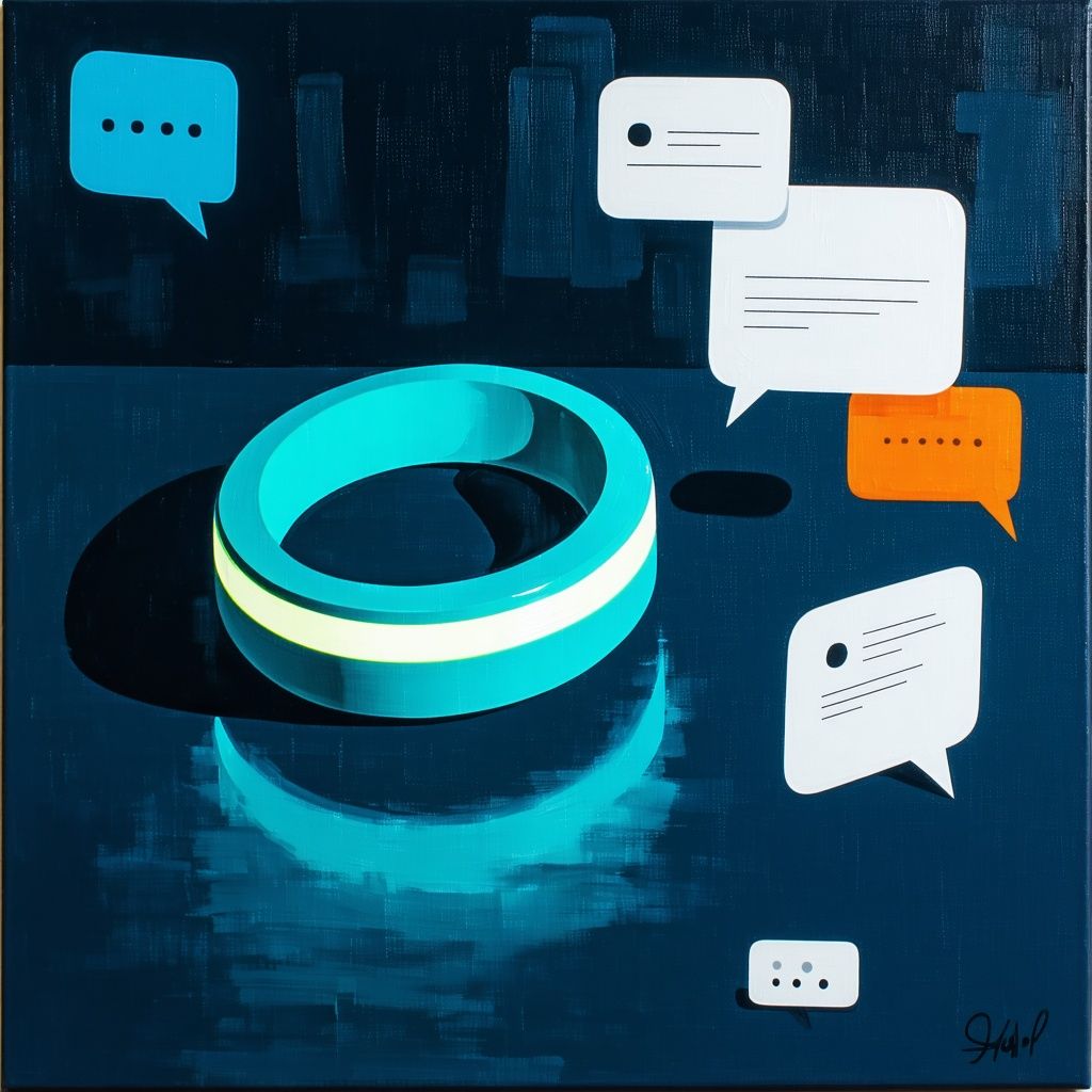 AIHandwerk's tweet photo. Der neue #StreamRing erweitert das Angebot im Markt der KI-Wearables: Mehr als nur Anhänger oder Pins. Seine intuitive Nutzung könnte ihn zur innovativen Konkurrenz machen. Simplizität als starkes Konzept! #Technologie #Innovation #Bremen #Hannover https://t.co/DvPVEZQwU4