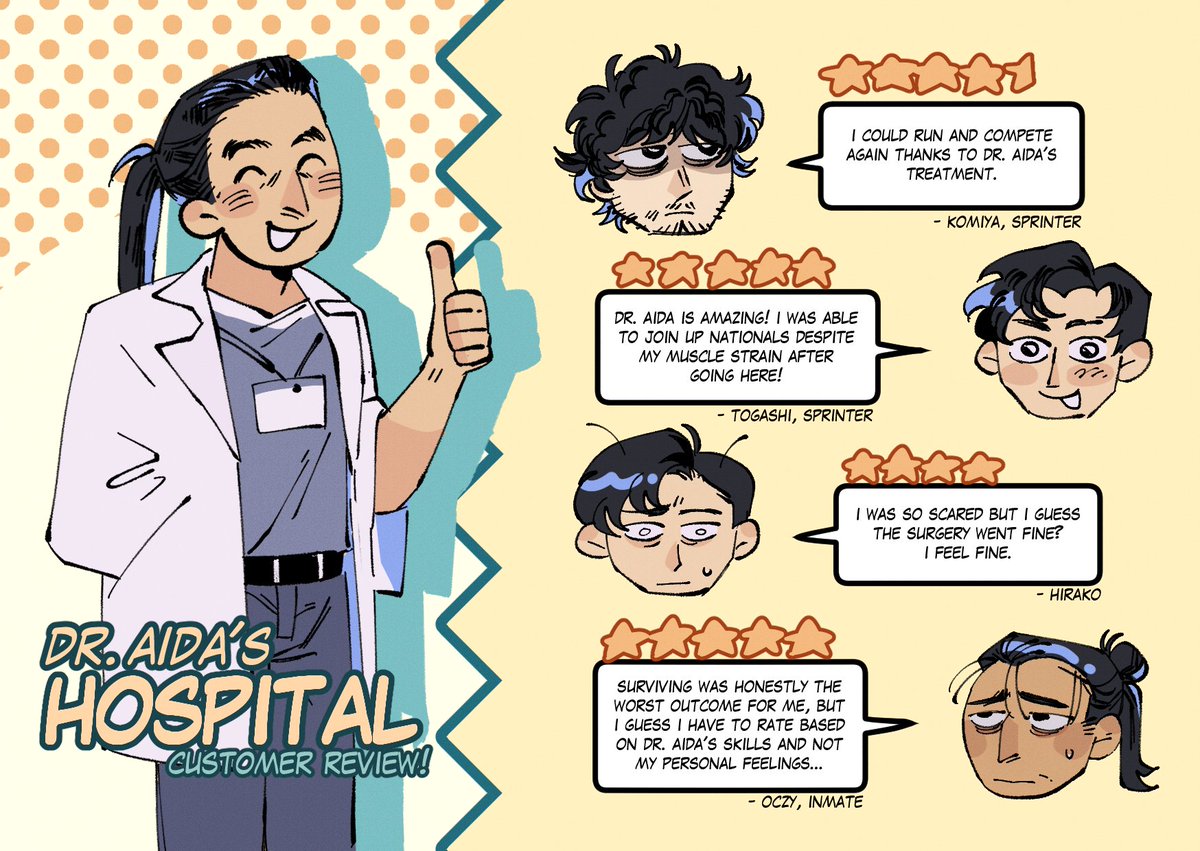 just read the dr. aida oneshot