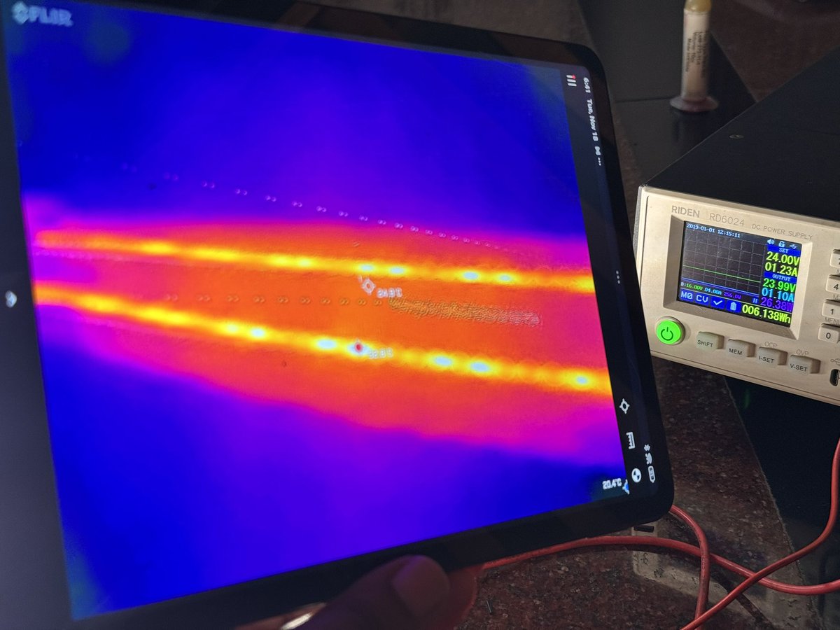 _devalopr's tweet image. I gotta up the media production quality. I’m making studio lights using 95 CRI CCT LED strips and sheet metal backers. 

Grok says I’ll need at least 60 watts of power for the size of the light (160mm X 1000mm). Guess I’ll have to double the strips before adding a diffuser