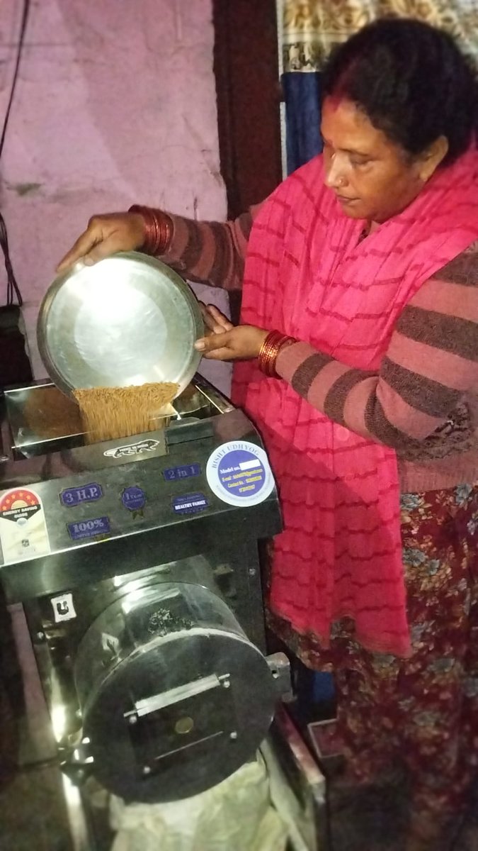 With PnP’s Skill to Scale support, Hema Tiwari turned a turmeric processing machine into a small business. She now makes turmeric powder and multigrain atta, inspiring other rural women.

#WomenEmpowerment #SkillToScale #SuccessStory <a href="/info_pnp/">Partners in Prosperity</a> NareshChaudhary GauravKaushik