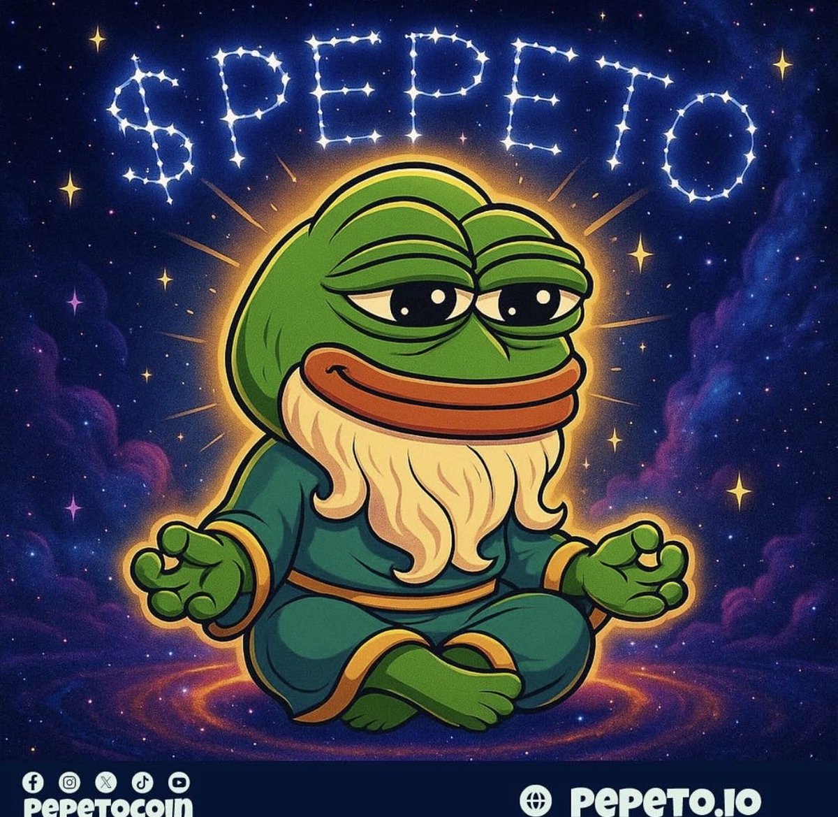 $PEPETO moves through the chaos, no stops. 🐸

Real power. Real vision. Unstoppable momentum. ⚡️

When the God of Frogs advances, the market adjusts.

🔥 218% staking rewards for holders

🎁 Join the $700K Giveaway before Tier 1 Listing:
gleam.io/adE5H/pepeto-7

🔗 Buy &amp; stake