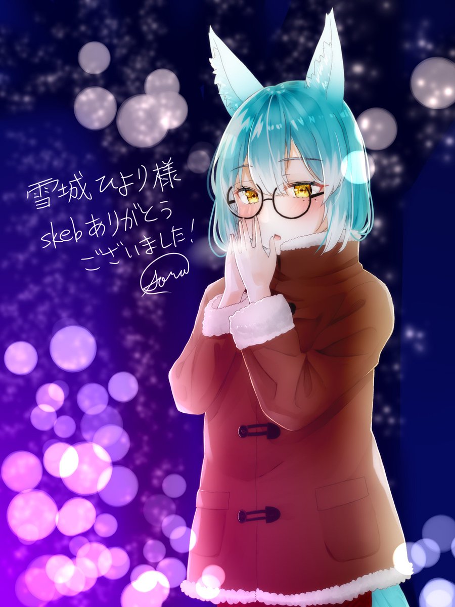 描いて頂きました！🥰 キミが来るのを待ってるよ…なんてね！😉