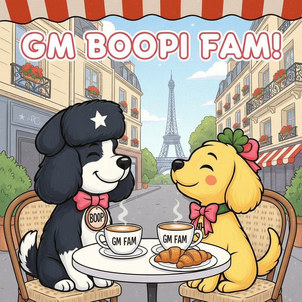 GM $BOOPI FAM! ITS PUMP DAAAYYY LET’S SEND THIS CHART STRAIGHT BACK UP! JEETERS GONE, REAL ONES STILL STANDING! TIME TO GET BULLISH AF! LFG MFERS! 🚀💚🐶
<a href="/BoopiOnSOL/">BOOPI</a> <a href="/MrOriginalKhan/">𝕂ℍ𝔸𝔸ℕ💜</a> <a href="/tjroobs/">tj roobs</a> <a href="/Omar2082043/">KillaOmZ🇨🇦</a> <a href="/ErinRae87/">LadyRuski🫀</a> <a href="/dieselbydie/">Judey Blue</a> <a href="/TrippleAces/">DRAGOON750💜</a> <a href="/smoke1_eth/">Smoke1.eth</a> <a href="/sgh__7/">SGH</a> <a href="/sammylivin59/">saⓂ️my ∞ KIN</a>