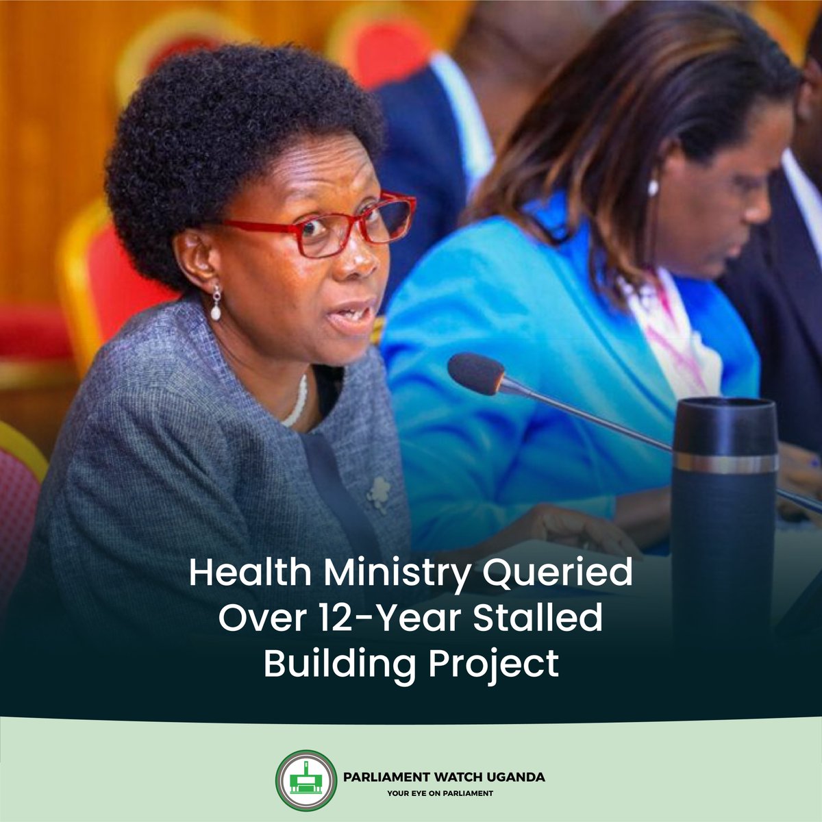 pwatchug's tweet image. Health Ministry Queried Over 12-Year Stalled Building Project
🔗parliamentwatch.ug/news-amp-updat…
#PwatchUpdates #CEPAProgramming
 #YourEyeonGovernment