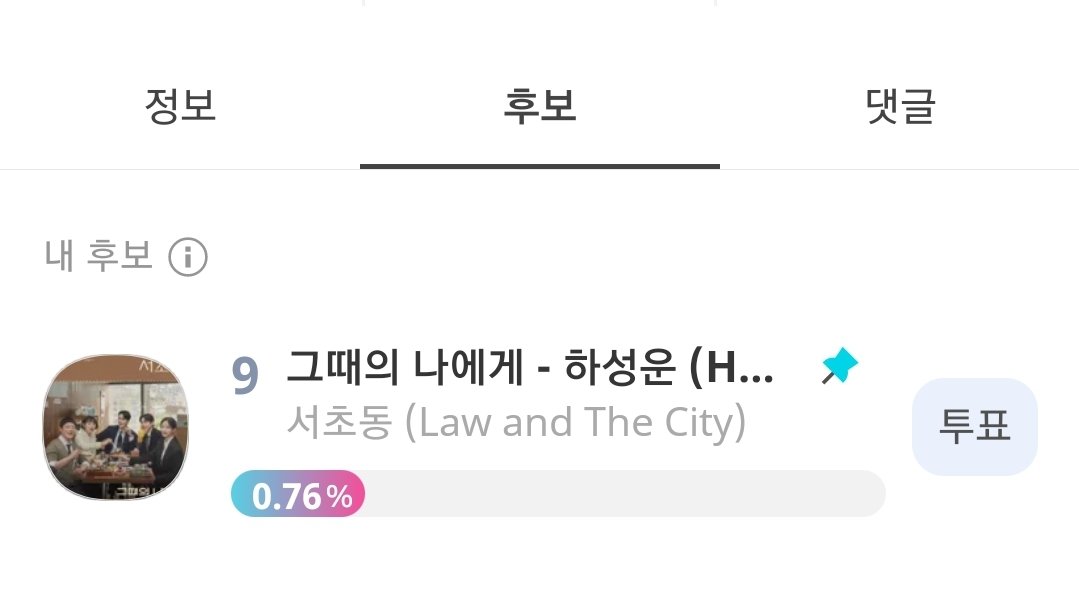 🎶베스트 ost 그때의 나에게 🎶
24일까지 예선전 현재 9워 
👉 10위까지 예선 
promo-web.idolchamp.com/app_proxy.html…
2025.11.6 10:00 ~ 2025.11.24 23:59 
 [예선] 2025 APAN : 베스트 O.S.T