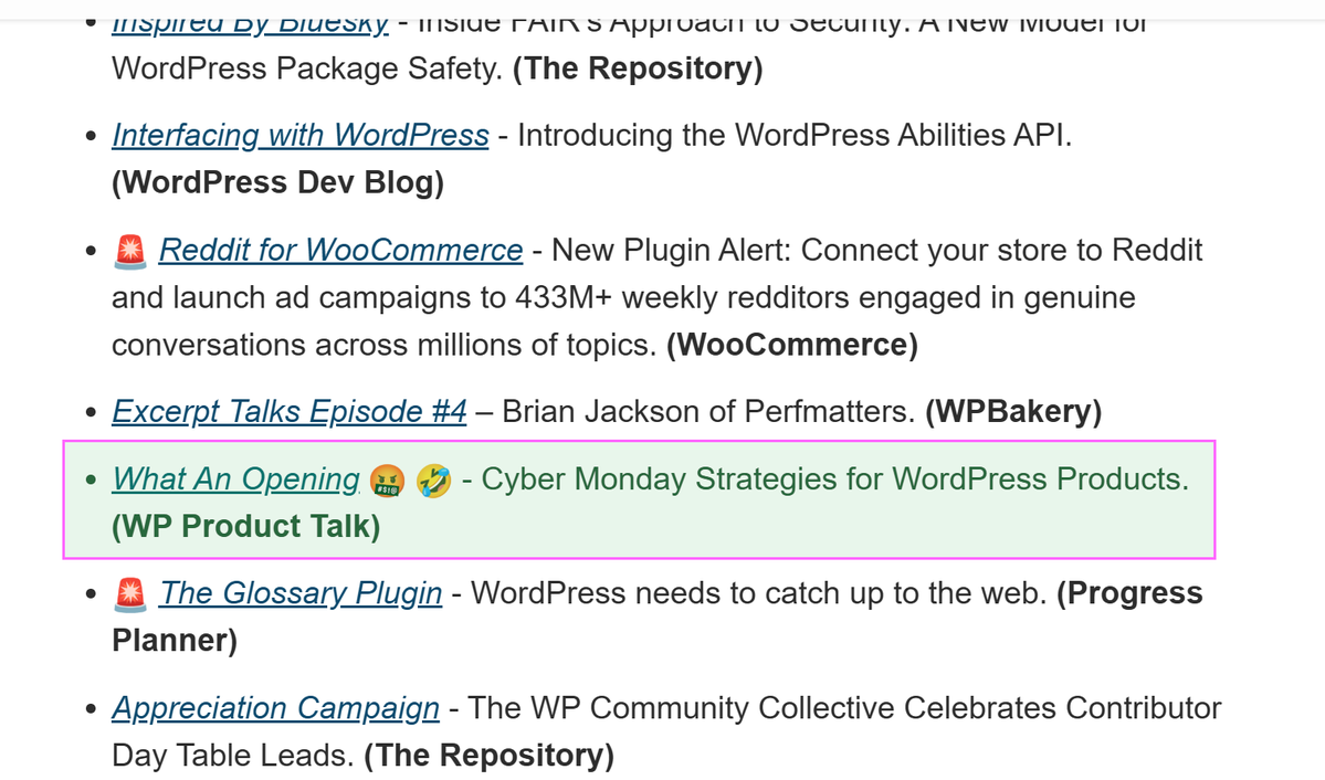 WPProductTalk's tweet image. Thanks to @SRHDesign for the FUN shout-out in today&apos;s LoopWP Newsletter. What an opening indeed!

Fair Warning: Last week&apos;s show opens up with a foul-mouthed @zackkatz Come for the hilarity, stay for the insights!

Watch here: youtube.com/watch?v=euqVTy…