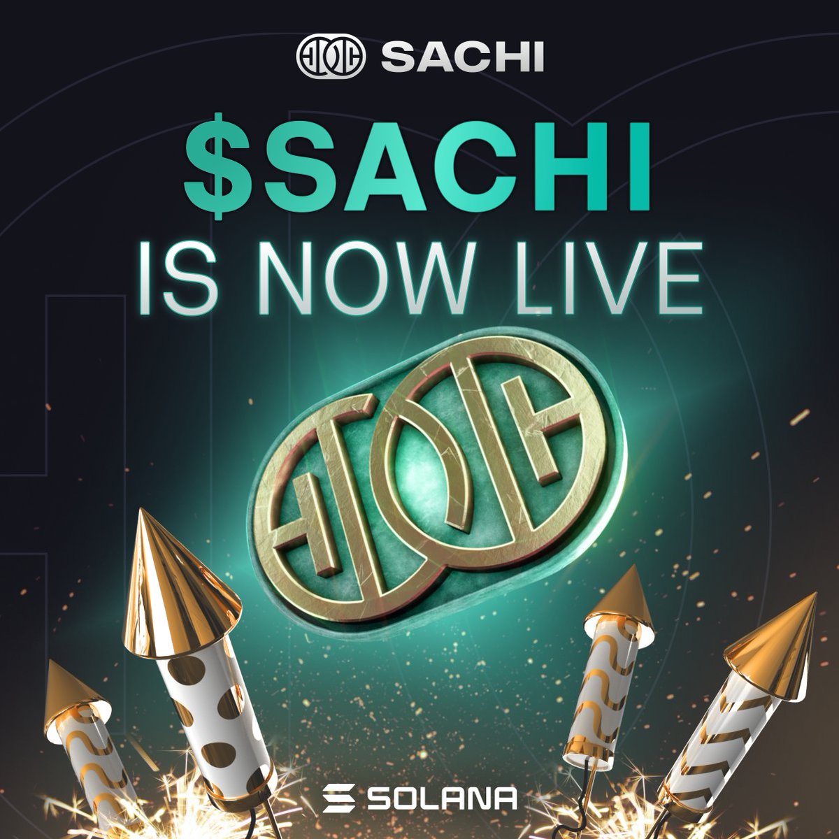 Join_SACHI's tweet image. 🚀 $SACHI is now listed on MEXC.

Trading for SACHI/USDT is LIVE.

Real link below:
mexc.com/exchange/SACHI…

CA: SAcHiYijzFQxerTHDzEtQadyQ1E1VdxZZxfUqznC96f

⚠️ We’re not on Raydium yet - don’t fall for scammers.
We’ll notify you when liquidity drops.