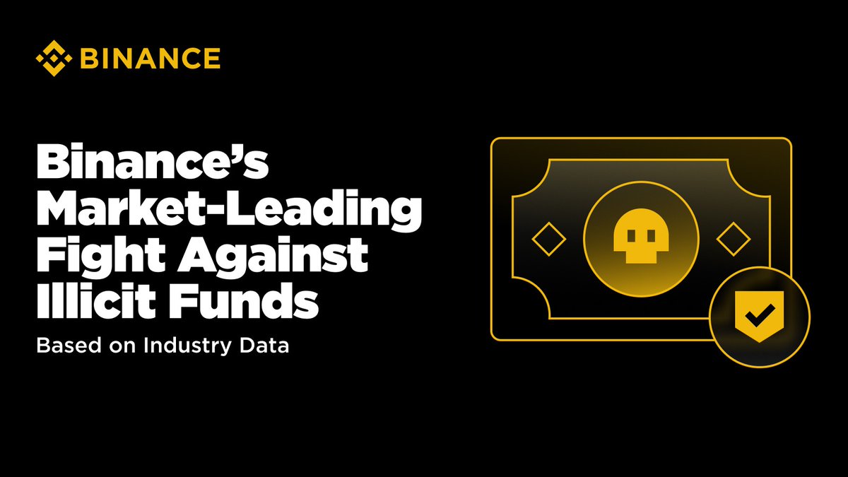 📍 #Binance : Pioneering Safer #Crypto for a Trusted Future !

⛓️ In the evolving world of #blockchain, trust is everything.

➡️ Independent reports from #Chainalysis and TRM Labs highlight a sharp decline in illicit activity on centralized exchanges (CEXs) from early 2023 to