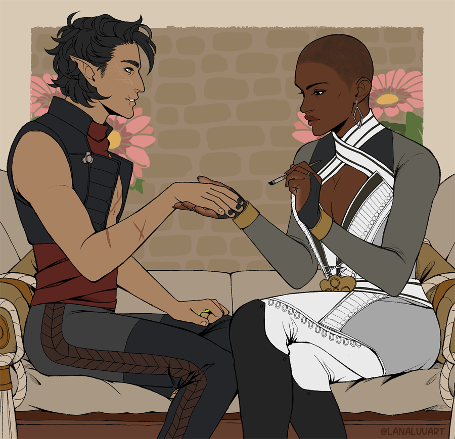 Day 4. A Day Off in Skyhold 💅
#InquisiorWeek