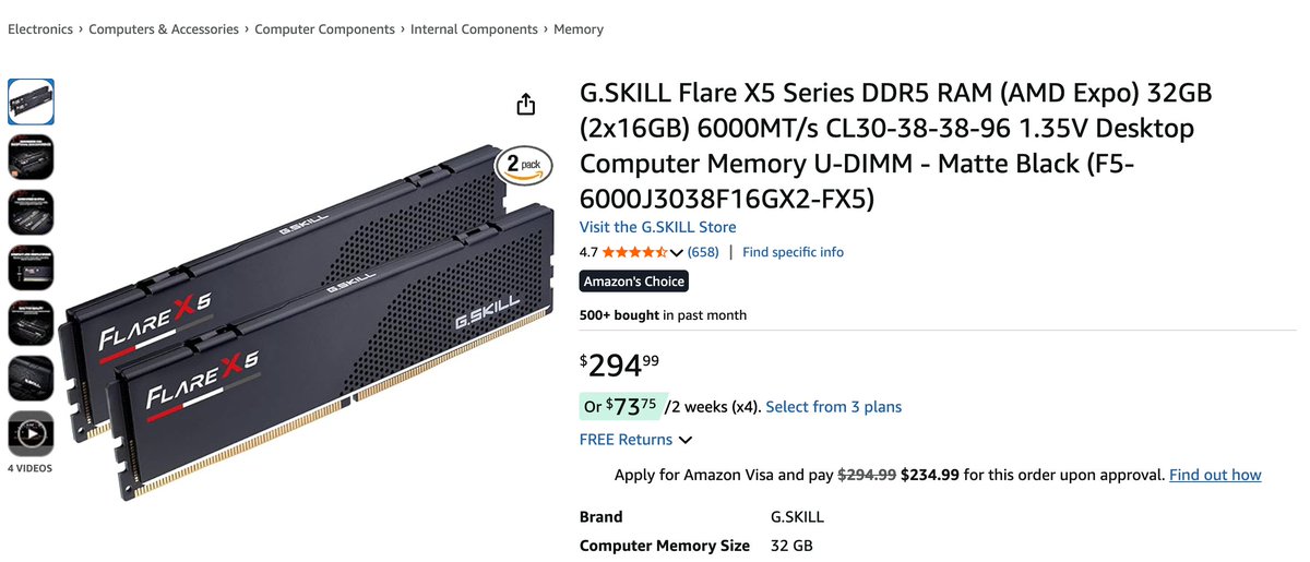 НИХУЯ СЕБЕ оперативка подорожала