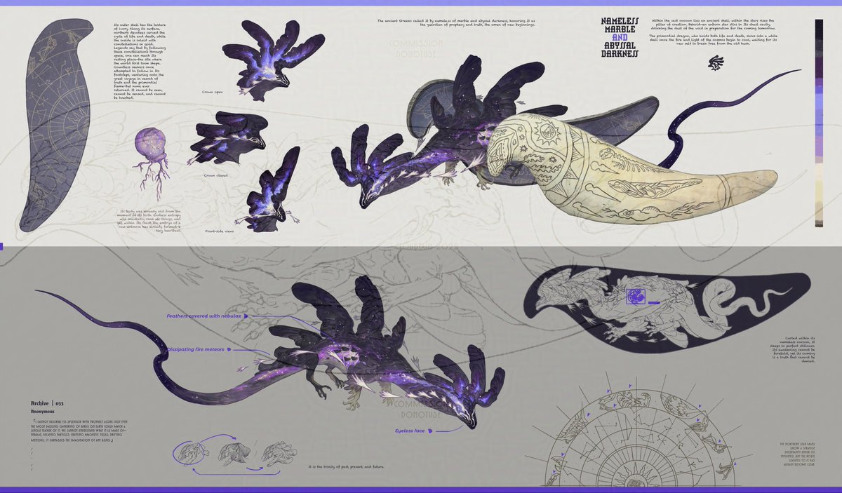 The Genesis Dragon
commission for Young Song #creaturedesign #dragon #commission