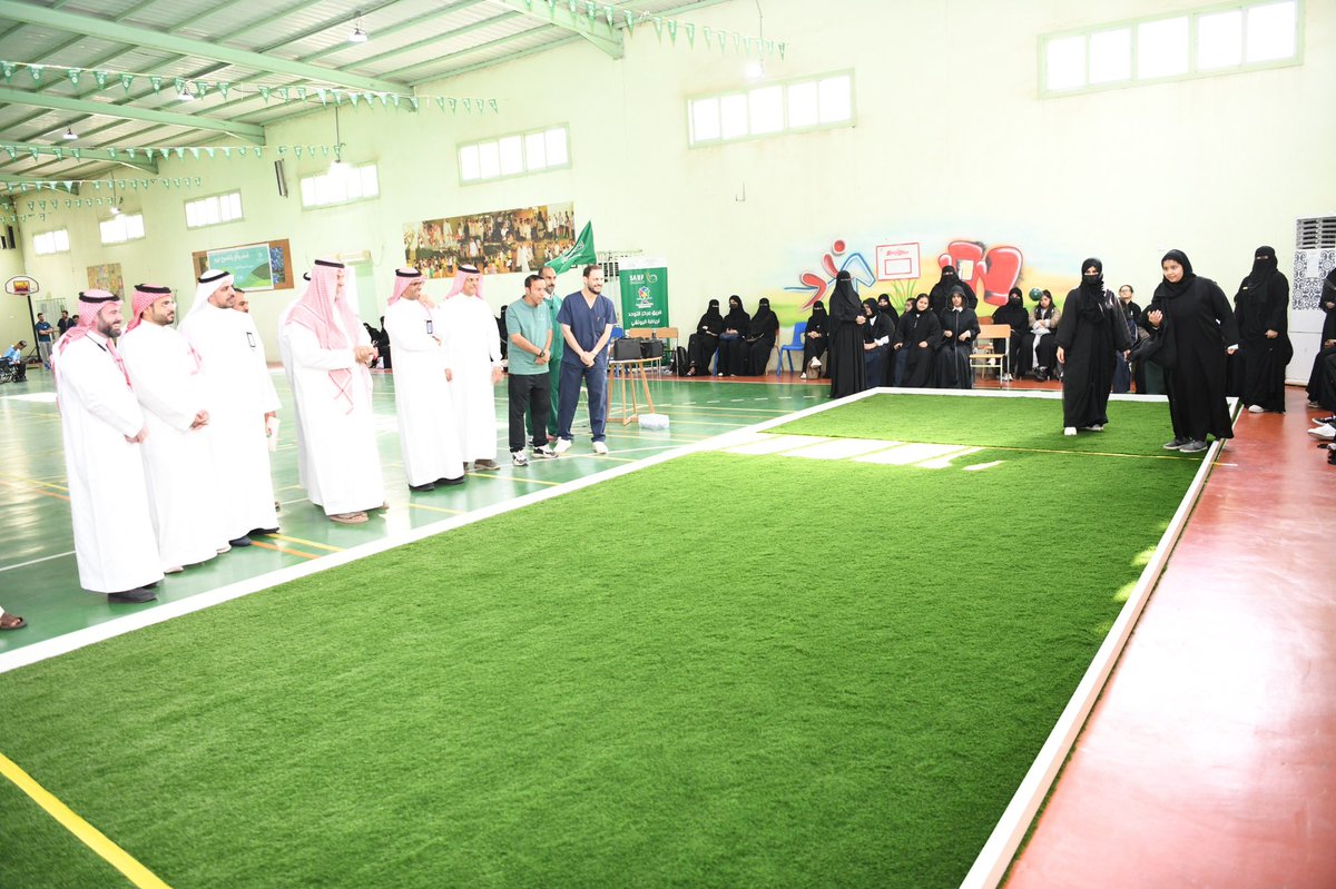 MOE_MHC's tweet image. صور | 

مدير عام #تعليم_مكة المكرمة يشهد ختام تصفيات لعبة البوتشي لذوي الإعاقة الفكرية واضطراب طيف التوحد، والتي استضافها معهد التربية الفكرية خلال الفترة من 16 إلى 19 نوفمبر 2025، بمشاركة 190 طالبًا وطالبة، ضمن المسار الرياضي والبرامج الداعمة لدمجهم وتنمية مهاراتهم الحركية…