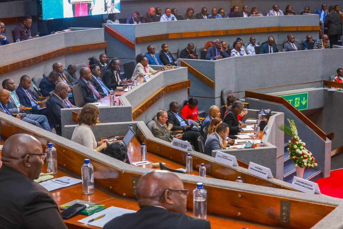 Planning_Ke The <a href="/KeTreasury/">The National Treasury & Economic Planning</a> CS Hon. FCPA John Mbadi earlier today, Officially Launched the Public Sector Hearings on the Proposed Financial Year 2026/27 and Medium-Term Budget at the Kenyatta International Convention Centre (KICC). <a href="/BonfaceBMakokha/">BonfaceMakokha</a> <a href="/KRACorporate/">Kenya Revenue Authority</a>