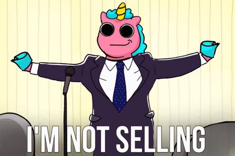 <a href="/degensing/">Degen Sing</a> The unicorn will never surrender