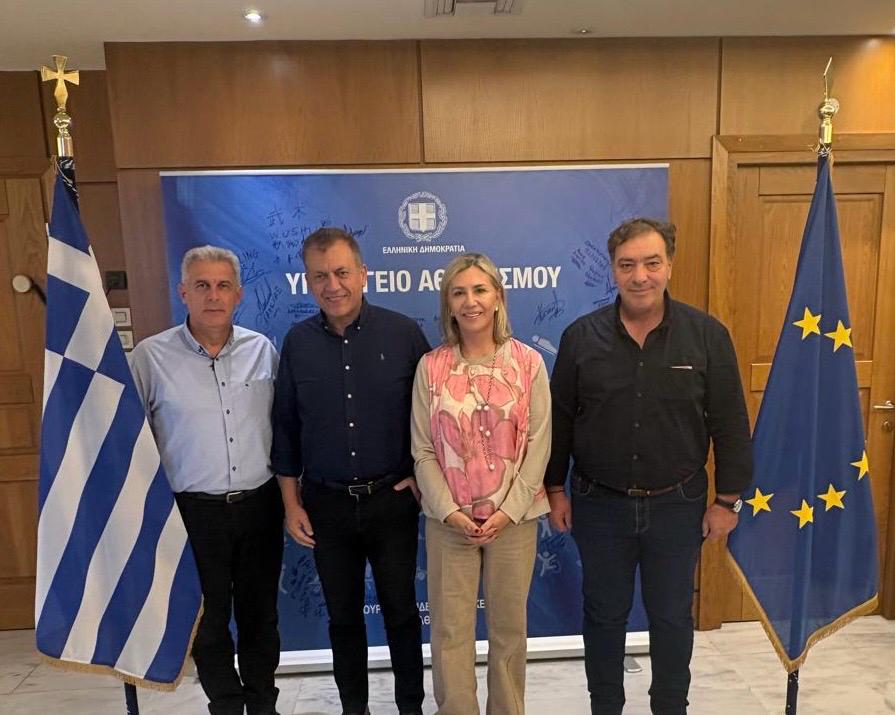 Γ. Βρούτσης σε Ζ. Μακρή: «980.000 € για κλειστό γυμναστήριο Αργαλαστής – Ολοκλήρωση διαδικασιών για την Άνω Γατζέα».