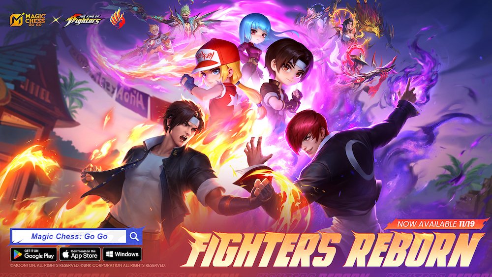 pinoytechsaga's tweet image. Magic Chess: Go Go (MCGG) has launched its Season 4 along with the King of Fighters (KOF) collab event. New skins and synergies are now available.
Read more: pinoytechsaga.blogspot.com/2025/11/magic-…
#MagicChessGoGo #MCGG #MCGGSeason4 #MCGGFightersReborn #MCGGxKOF