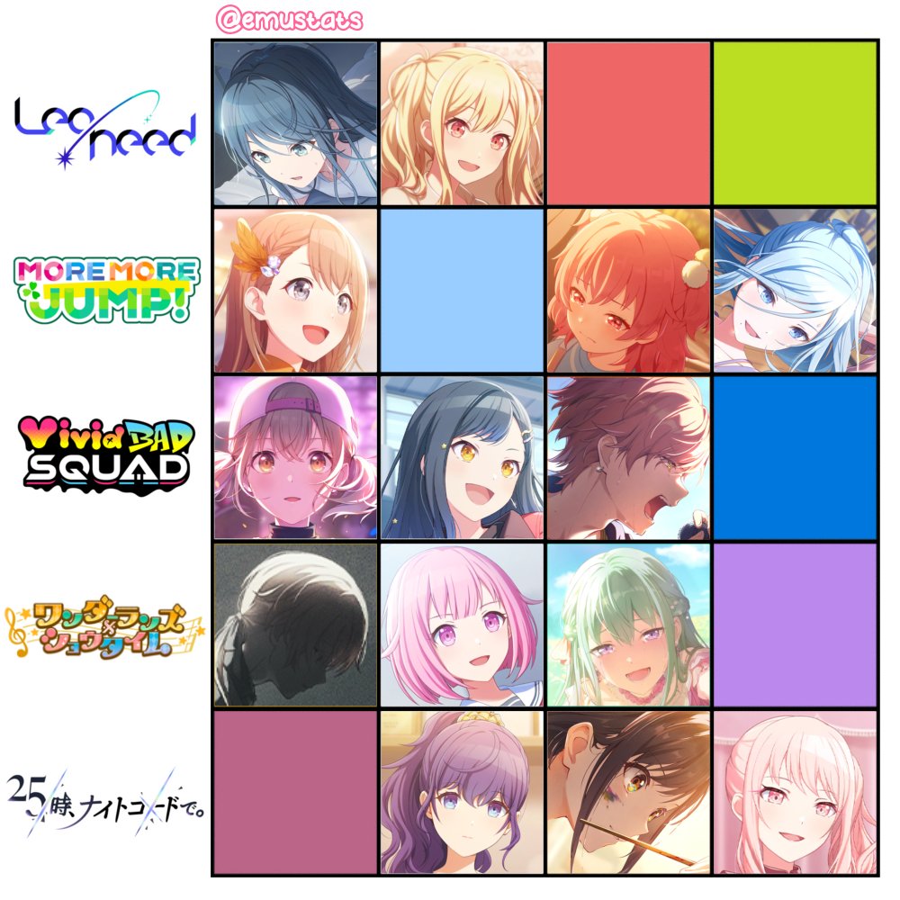 ALL 6th rotation events : Nov 19 Aki6 has been announced