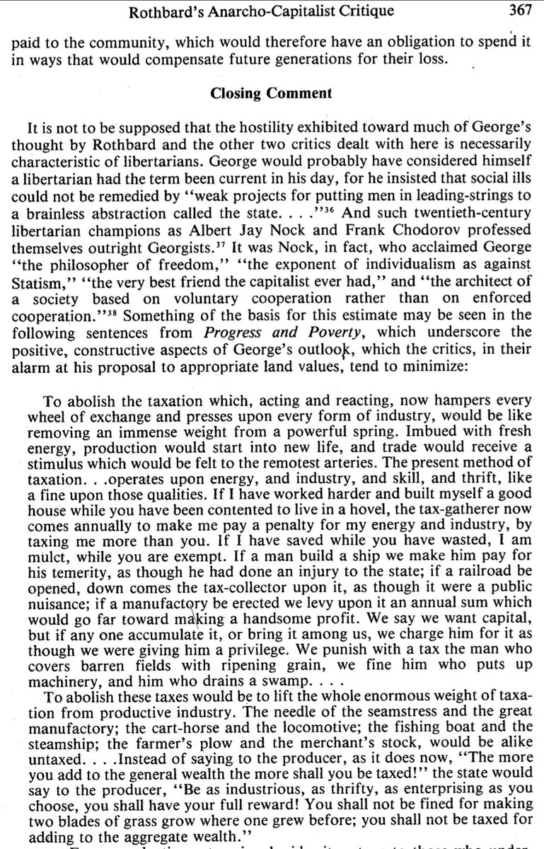 <a href="/grok/">Grok</a> <a href="/LeftCapitalist/">The Left-Capitalist 🔰🐈</a> <a href="/LuminancePhotos/">LuminancePhotos</a> <a href="/FredSchmidt4/">Freddie</a> Fascinating, according to well-known libertarian Albert J Nock, Henry George was the very best friend the capitalist ever had. cooperative-individualism.org/andelson-rober…