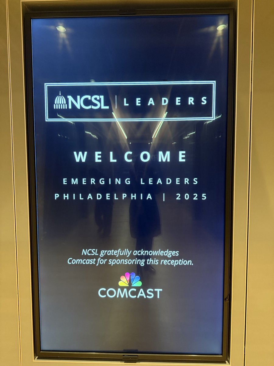 TechNetMidAtla1's tweet image. .@TechNetUpdate caught the tail end of @NCSLorg’s Emerging Leaders conference in Philly at the Comcast #Technology Center. Thank you to member company @comcast for hosting last evening’s reception and it was great connecting (again) with @Deloitte and PA Rep. Nikki Rivera.