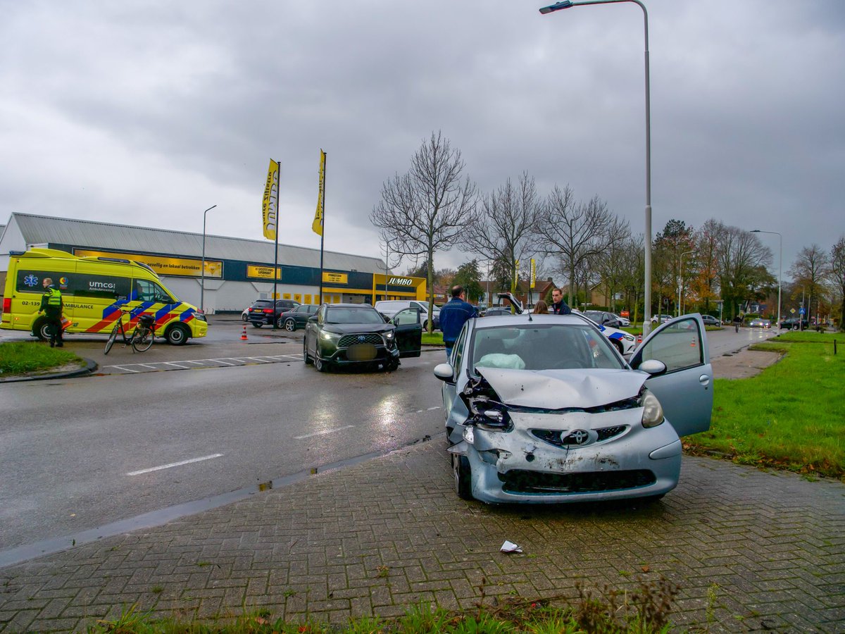 Veel schade na voorrangsfout in Joure