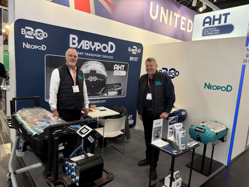 AHT are at Medica 2025 showcasing all our range of neonatal and paediatric transport and transfer equipment