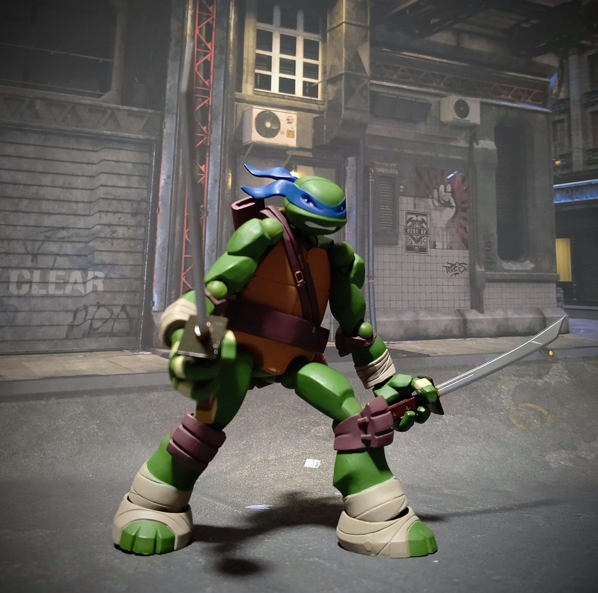 🐢【TMNT (タートルズ) リボルテック レオナルド】⚔️ KAIYODO