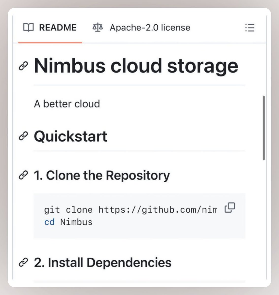 GithubProjects's tweet image. An open source alternative to Google Drive, One Drive, iCloud, etc.