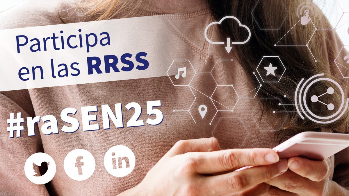 seneurologia's tweet image. Te animamos a compartir tu experiencia de la Reunión Anual de la SEN con el hashtag  #RASEN25 y también, si no lo haces ya, a seguirnos en redes.  
La SEN tiene perfil en casi todas las principales redes sociales. Encuéntranos como @SENeurologia y síguenos en tu favorita.