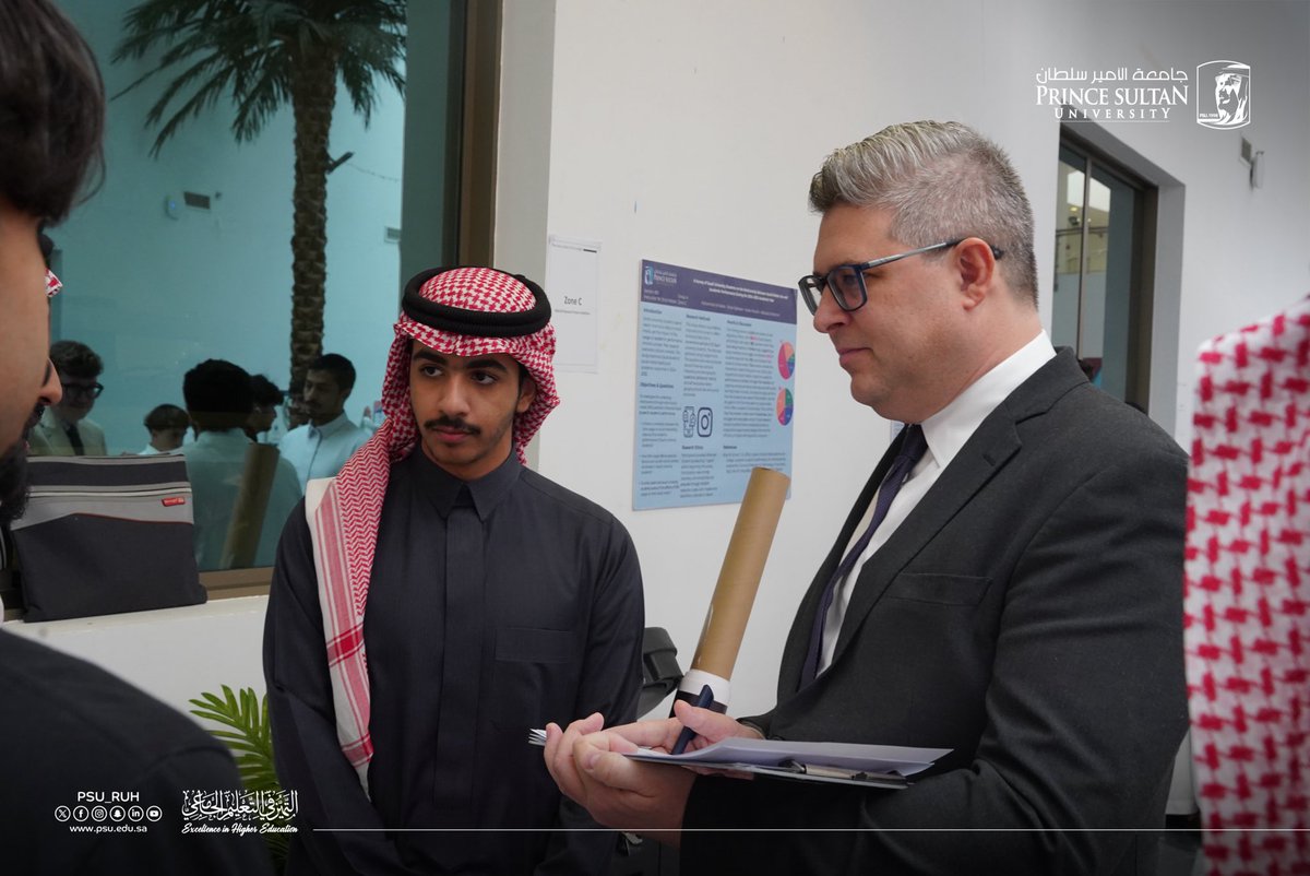 PSU_RUH's tweet image. To discover ideas that inspire change, creativity, and innovation, the Department of Linguistics and Translation at the College of Sciences and Humanities at #PrinceSultanUniversity is organizing the ENG103 Research Writing Techniques Exhibition. This event will feature…