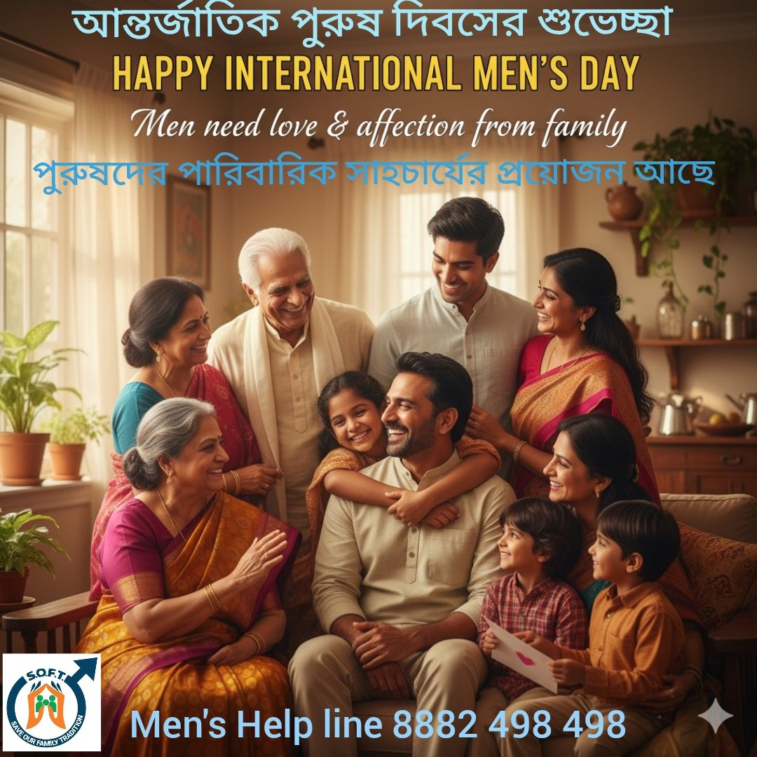 Happy #InterNationalMensDay
Happy #MensDay 19th November 
Stop abusing #Men
<a href="/elonmusk/">Elon Musk</a> <a href="/PMOIndia/">PMO India</a> <a href="/MLJ_GoI/">Ministry of Law and Justice</a> <a href="/MinistryWCD/">Ministry of WCD</a> <a href="/barandbench/">Bar and Bench</a> <a href="/LiveLawIndia/">Live Law</a> <a href="/abpanandatv/">ABP Ananda</a> <a href="/IamSumanDe/">Sange Suman</a> <a href="/MoupiaNandy/">Moupia Nandy</a> <a href="/bartamandigital/">Bartaman</a> <a href="/ProthomAlo/">Prothom Alo</a> <a href="/TOIIndiaNews/">TOI India</a> <a href="/JagranNews/">Dainik Jagran</a> <a href="/RSSorg/">RSS</a> <a href="/ANI/">ANI</a> <a href="/aajtak/">AajTak</a>