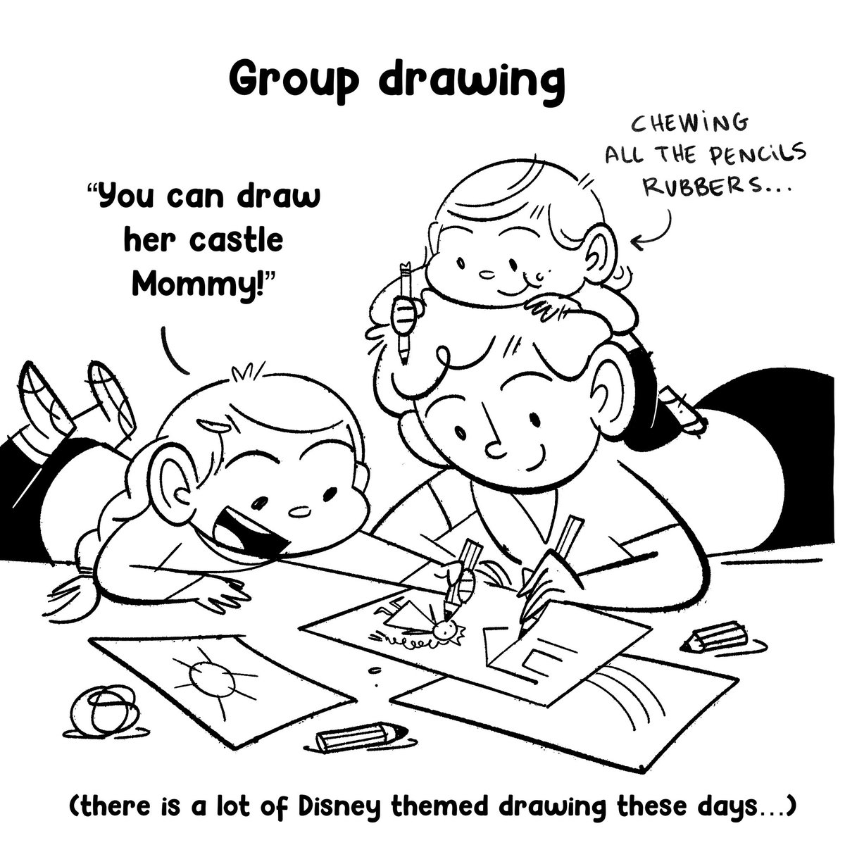 LourencoEstrela's tweet photo. (Part 2/2) of things I love doing with my girls as a mom of two.
By drawing these moments I know it will be harder to forget them in time :)
#diarycomic #diarycomics #comic #comicart #comics #comicartist #kidlit #kidlitart #momlife #kidlit #kidlitart #kidlitartist https://t.co/lQNylv8PJQ