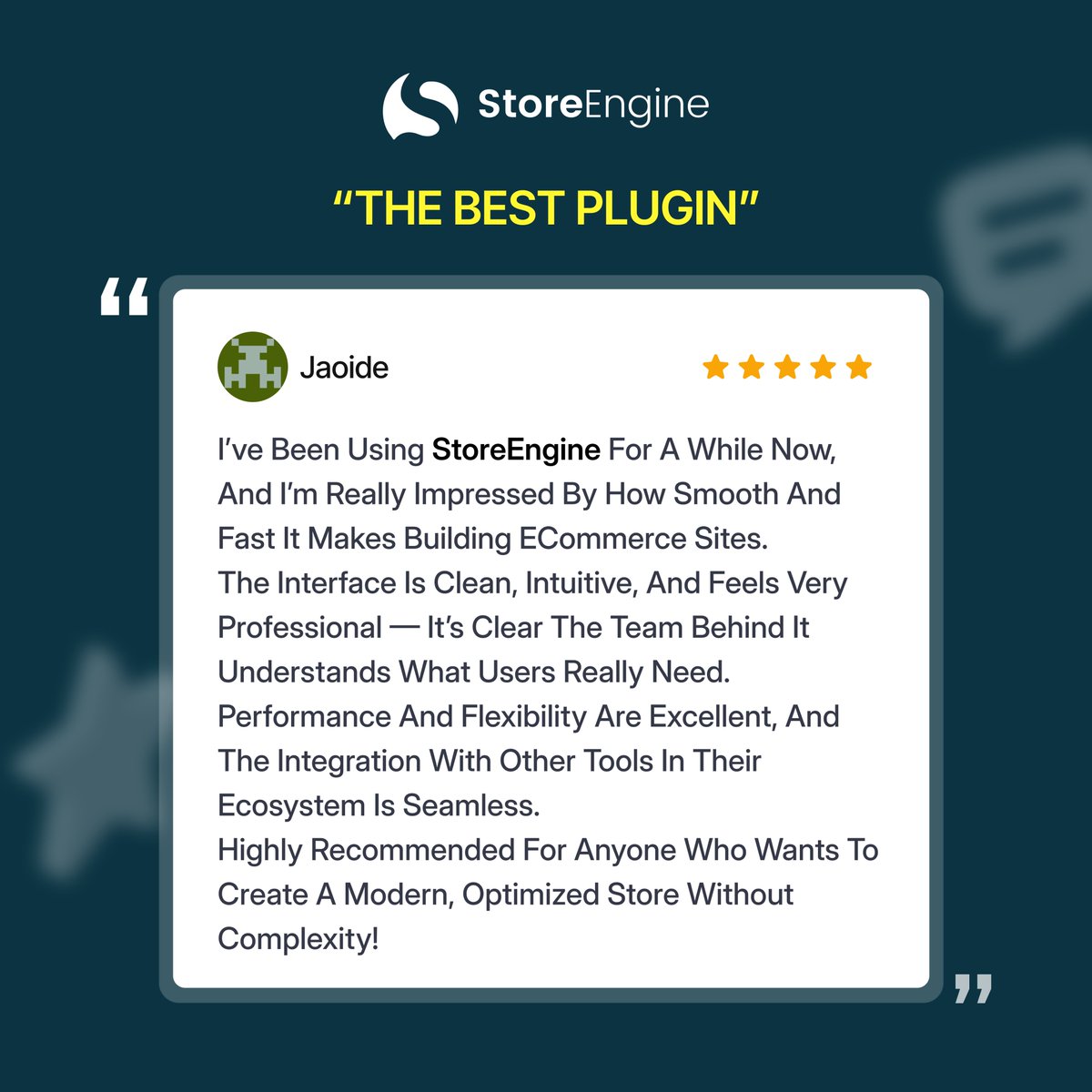 StoreEngineTeam's tweet photo. StoreEngine is the secret behind @Jaoide’s eCommerce success! 🚀

Fast setup, smooth integrations, and powerful optimization—everything you need to scale.

🔥 Black Friday: Save up to 52% + $400!

Grab the deal: https://t.co/ZbhJTwUIpG
#BlackFridayDeals https://t.co/3dkWfscXjm