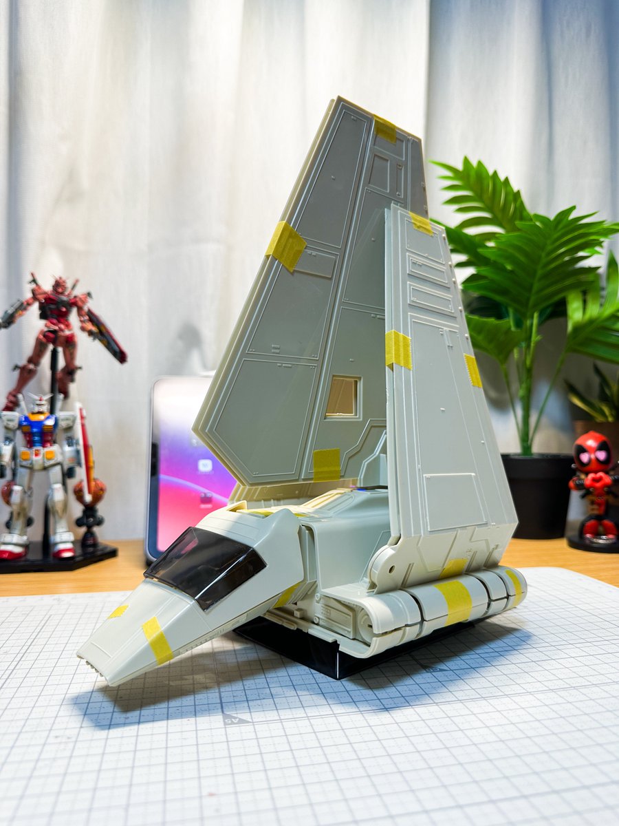 Ani_Kuzunishi's tweet image. いつも言ってますが許してください。で、デカい。。
#mpc #ShuttleTydirium #StarWars